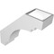 Ekena Millwork 5-in. W x 16-in. D x 16-in. H Pescadero Architectural Grade PVC Knee Brace BRCP05X16X16PEC - alternate 4